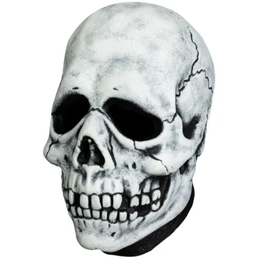Trick Or Treat Studios Don Post - White Skull Mask (Vinyl)