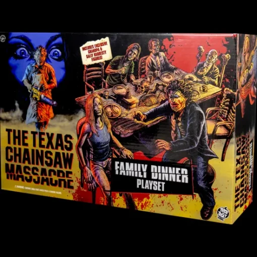 Trick Or Treat Studios The Texas Chainsaw Massacre (1974) - Dinner Scene Playset