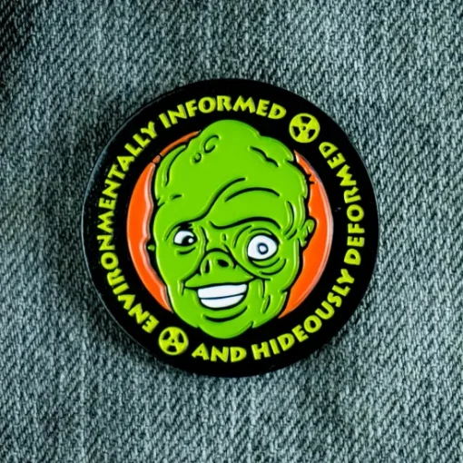 Trick Or Treat Studios Toxic Crusaders - Environmentally Informed Enamel Pin